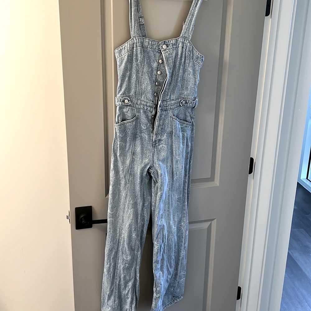 We the free- xs- Jean/paisley jumper